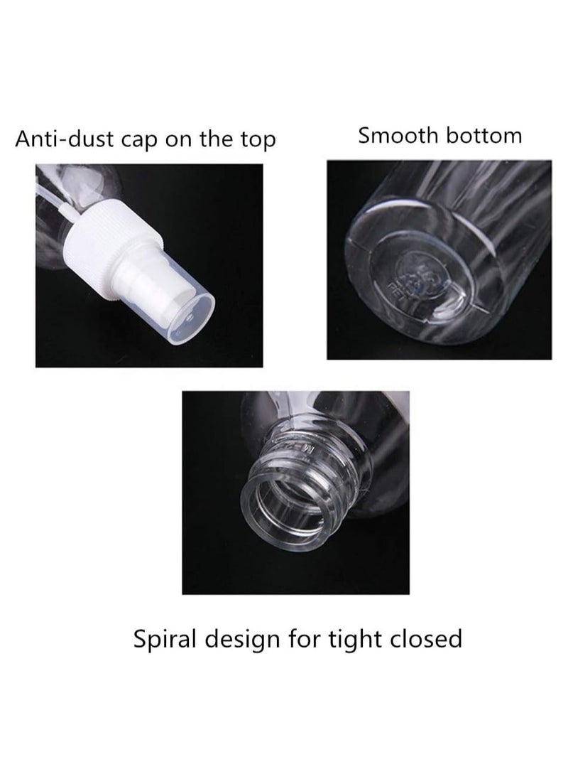 Oasisgalore - 4 Pack Plastic Spray Bottles 30ML Travel Size Spray Bottles Refillable Fine Mist Sprayer Bottle for Essential Oil, Cosmetic, Perfume - Image 1