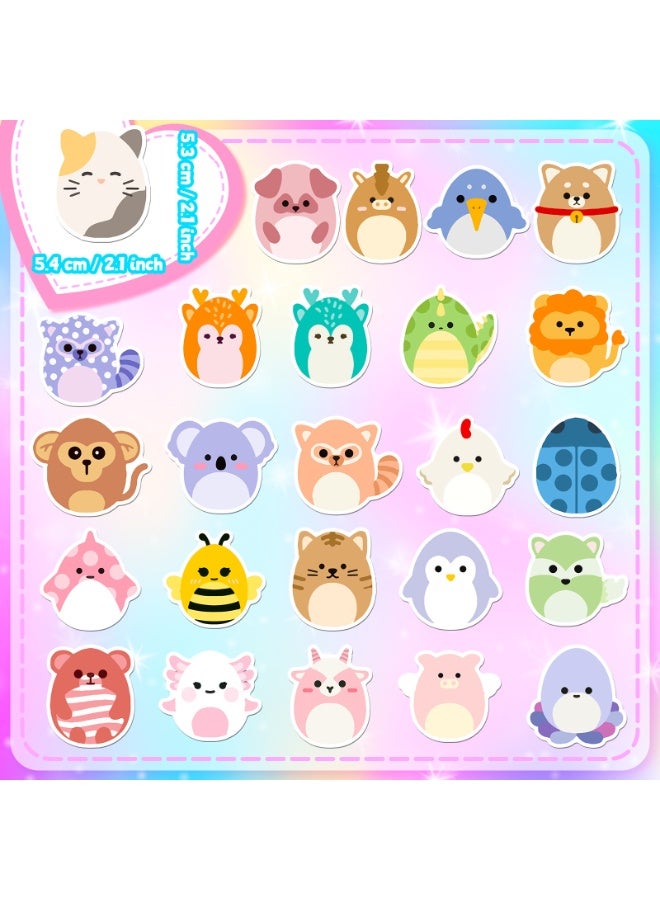 NIBEMINENT 50 Pcs Simple Little Animal Deco Kit Waterproof Stickers, High Definition Printing Bright Colors, Suitable for Laptop Skateboard Luggage Water Bottle Guitar DIY - Image 3