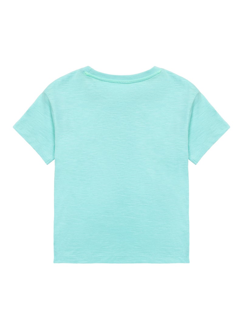 مينوتي تيشيرت أطفال بأكمام قصيرة وطبعة - Image 2