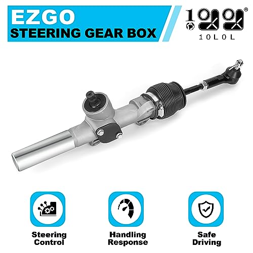 9.99WORLD MALL Golf Cart Steering Gear Box Assembly for Golf Cart EZGO TXT 2001 Up (Electric & Gas) Replaced Part 70964G01 70964-G01 - Image 2