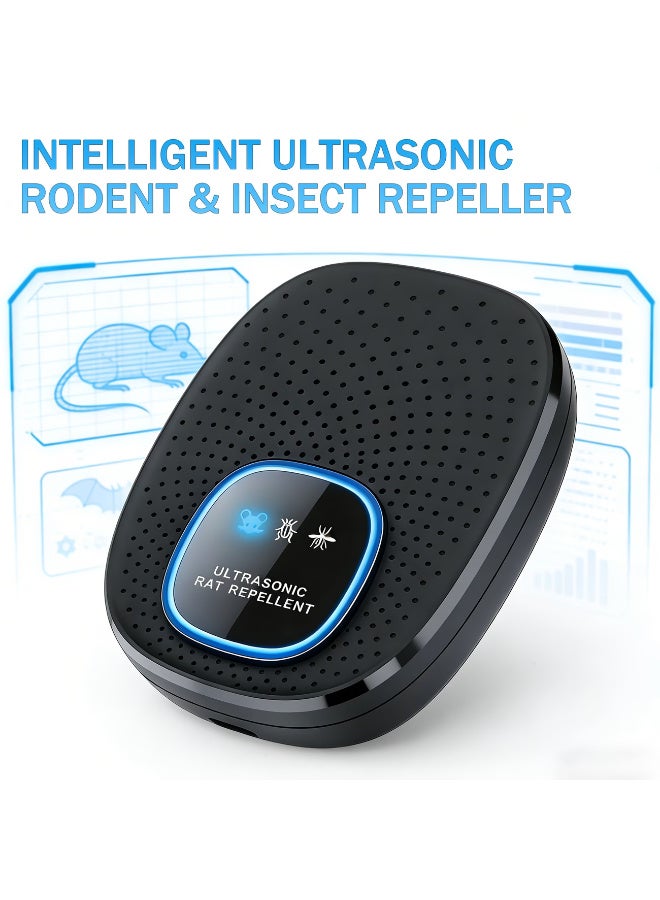 Pest Upgraded Q62 Ultrasonic Pest Repeller, Repels Mosquitoes, Flies, Cockroaches, Mice, And Bed Bugs. Ideal for Bedrooms, Kitchens, Garages, And Storage Areas a Summer Essential - Image 2