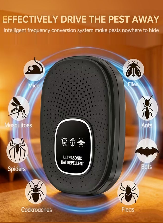 Pest Upgraded Q62 Ultrasonic Pest Repeller, Repels Mosquitoes, Flies, Cockroaches, Mice, And Bed Bugs. Ideal for Bedrooms, Kitchens, Garages, And Storage Areas a Summer Essential - Image 1