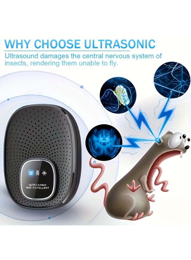Pest Upgraded Q62 Ultrasonic Pest Repeller, Repels Mosquitoes, Flies, Cockroaches, Mice, And Bed Bugs. Ideal for Bedrooms, Kitchens, Garages, And Storage Areas a Summer Essential - Image 5