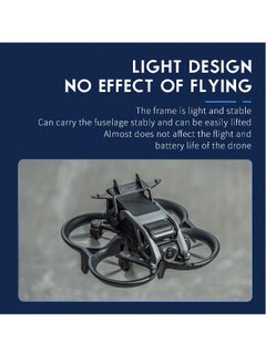 Generic Battery Anti-Release Buckle for DJI Avata, Battery Protection Holder, Low-Air Resistance Rear Wing Tail Fin Fixed Stabilizer, Battery Anti-Release Accessories  - Image 5