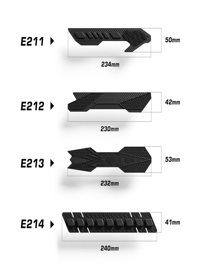 ENLEE Bike Frame Sticker Silicone Chain Protective Guard Sticker Bicycle Chainstay Protector Pad - Image 2