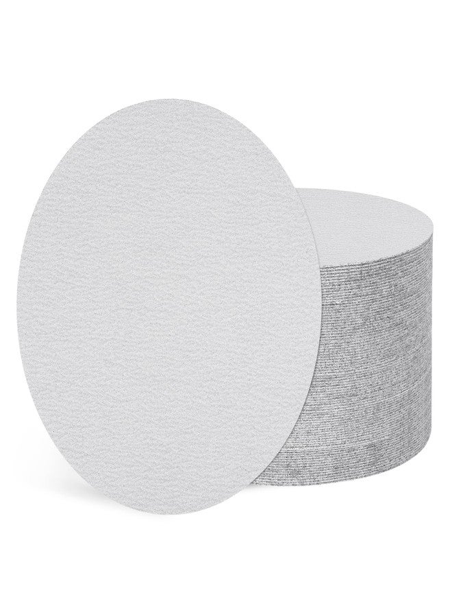 Kozelo 50 Pcs Sanding Discs 11 Inch 100 Grit Hook and Loop Random Orbital Sandpapers Suitable for Drywall Sander Wood Metal Furniture, White - Image 1