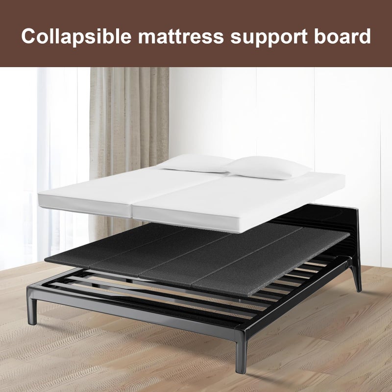 BBX-G Folding Spring Box, Breathable, Noise Minimizing, Moisture Resistant Bunkieboards,Low Profile Bed Support,Large Double Bed 10mm Bunkie Board, Twin Size 75x38'' ï»¿ - Image 4