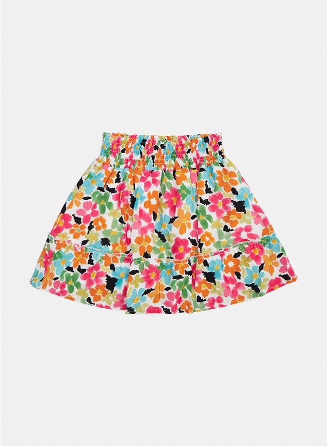 Tyess Girl Patterned Skirt - Image 5