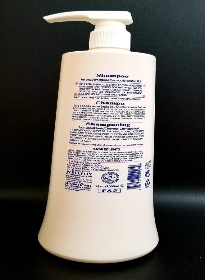 Chihtsai No 5 Shampoo and No 7 PH Balancing Rinse Conditioner Set (34oz/1000ML) - Image 4