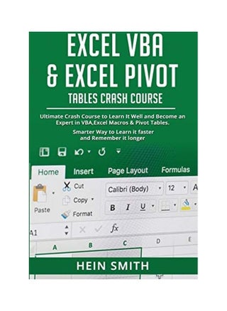 Excel VBA & Excel Pivot Tables Crash Course: Ultimate Crash Course to Learn It Well and Become an Expert in VBA, Excel Macros & Pivot Tables. Smarter - pzsku/ZB47BDAB2FAFAE282A2E7Z/45/_/1738064855/59608040-3725-4fae-ac4e-52858b6fddd1