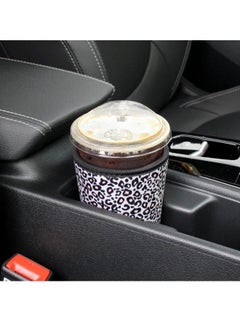ViveLifDeco 3 Pack Leopard Print Insulator for Cold Beverages, Reusable Iced Coffee Sleeves, Neoprene Cup Sleeves  - Image 4