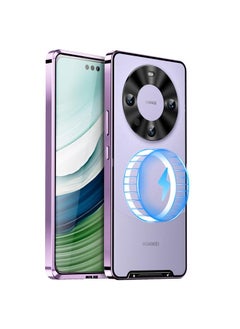 Case For Huawei Mate 60 Pro / Mate 60 Pro+ MagSafe Magnetic Frosted Metal Phone Case
