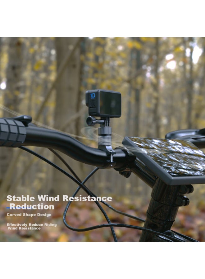 Surewo Bike Mount For Dji, Gopro, Action Cameras - Compatible With Action 5, 4, 3, Acepro2 - Cycling Camera Mount For Bicycle - Image 3
