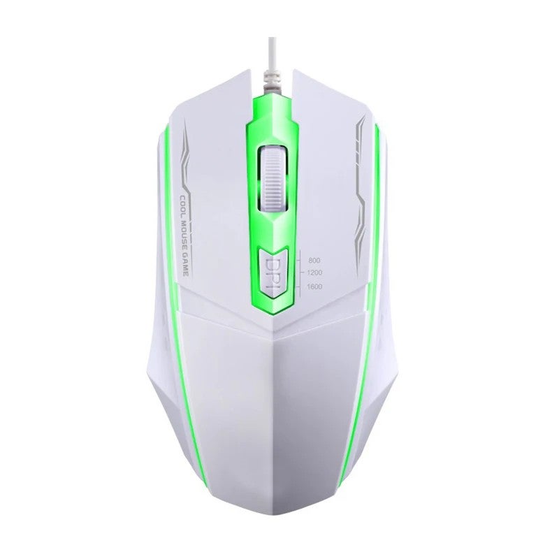 Y&D Adjustable Optical RGB LED Gaming Mouse, USB Wired Computer Mouse for E-Sports, Home Office & Notebook Use - Image 3