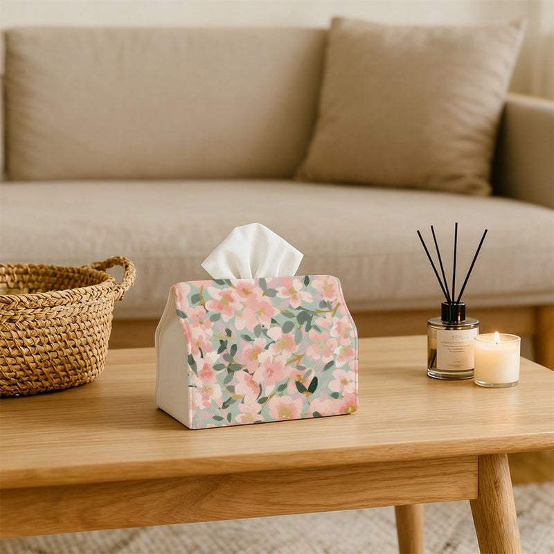 Versatile Tissue Box Model A for Home Kitchen Restaurant Use with Roll and Flat Tissue Holder - Image 2
