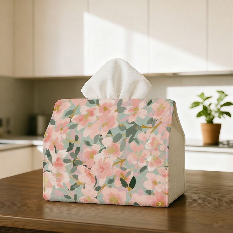 Versatile Tissue Box Model A for Home Kitchen Restaurant Use with Roll and Flat Tissue Holder - Image 1