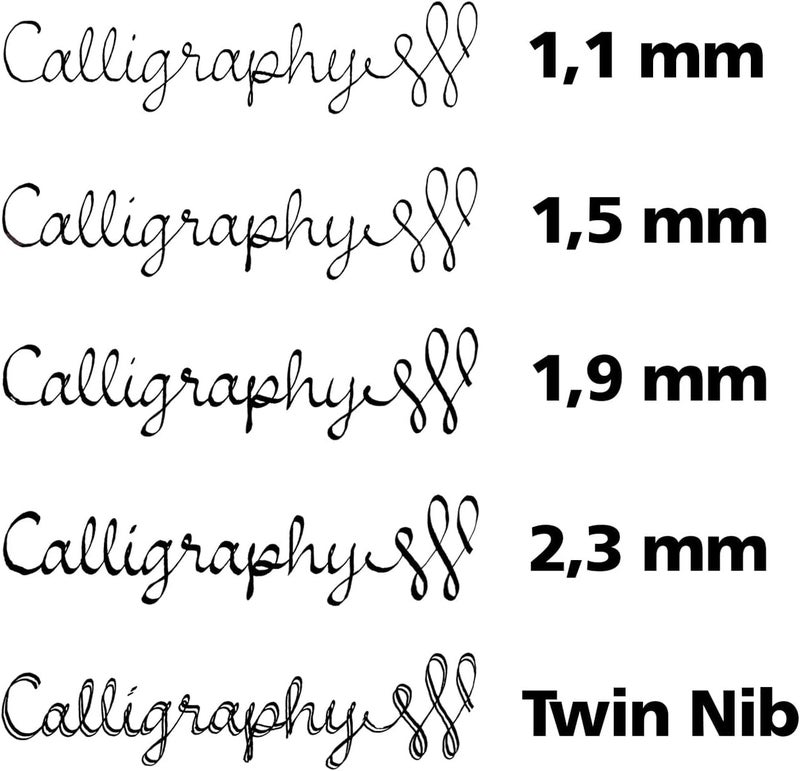 Kaweco Kaweco CALLIGRAPHY Nib Insert 060 23 mm Steel with Thread I Suitable for Sport Liliput DIA2 Original Special Student Series I Fountain Pen Stainless Steel Nib for Hand Lettering I Nib 23 mm  - Image 2