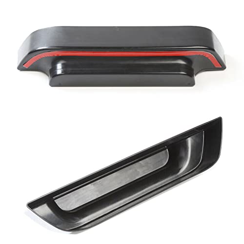 YOCTM TJ Co-pilot Passenger Grab Bar Storage Tray Organizer Box for 1997-2006 Jeep Wrangler TJ SE Sport Sahara Rubicon Sport Utility Black Interior Parts Accessories - Image 3