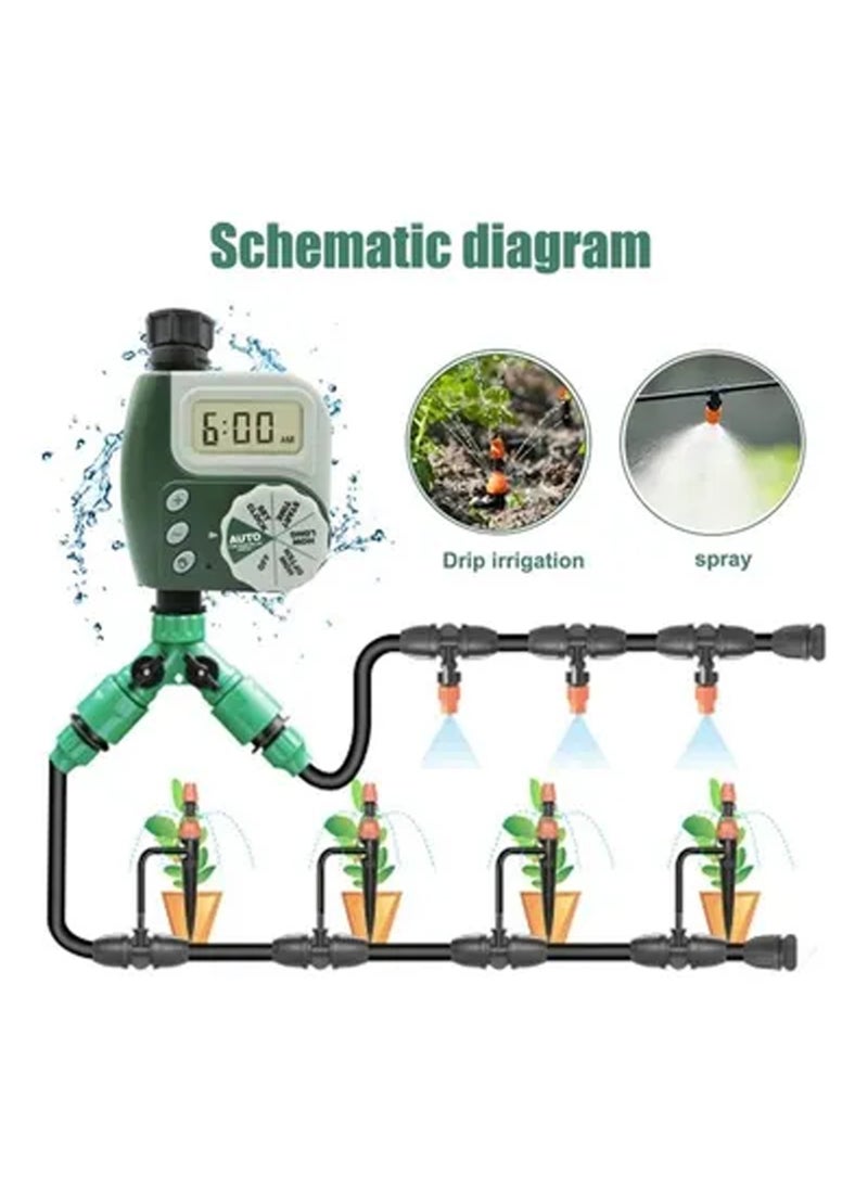Rock Pow Hose Water Timer Digital Programmable Water Timer Weatherproof Garden Lawn Faucet Hose Timer Automatic Irrigation Controller  - Image 2
