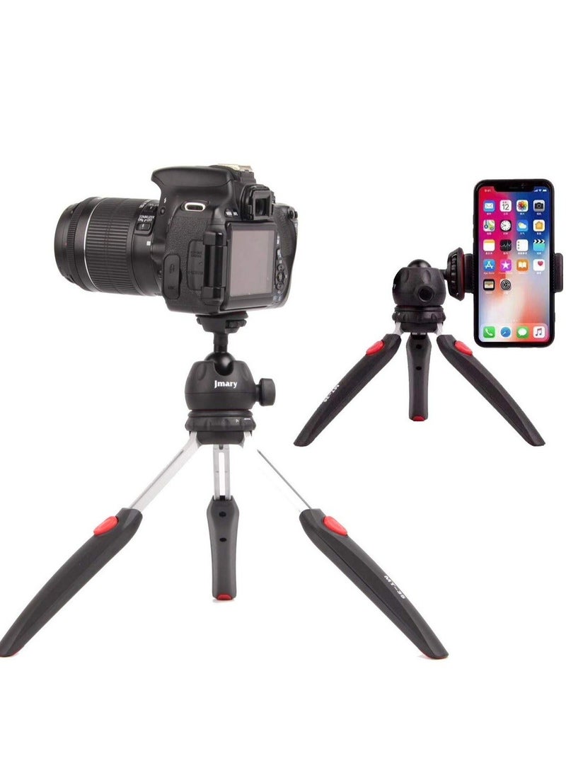 Jmary MT-35 - Table Top Mini Portable Fold-able Extendable Tripod Stand for Mobile Phones and DSLR & Digital Cameras - Image 1