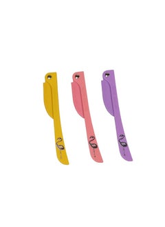 3-Piece Flamingos Ladies Razor For Facial And Body Hair Yellow/Pink/Purple - pzsku/ZB47C66669CEA3D2F8E4BZ/45/_/1717012294/d25c5d89-6e34-4726-b4fb-c0a36393aafa