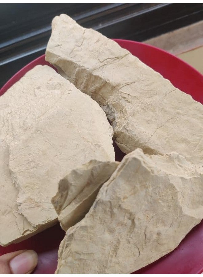 Organic Pure Multani Mitti Stone (Fuller's Earth) Skin Face Clays 400gm - Image 2