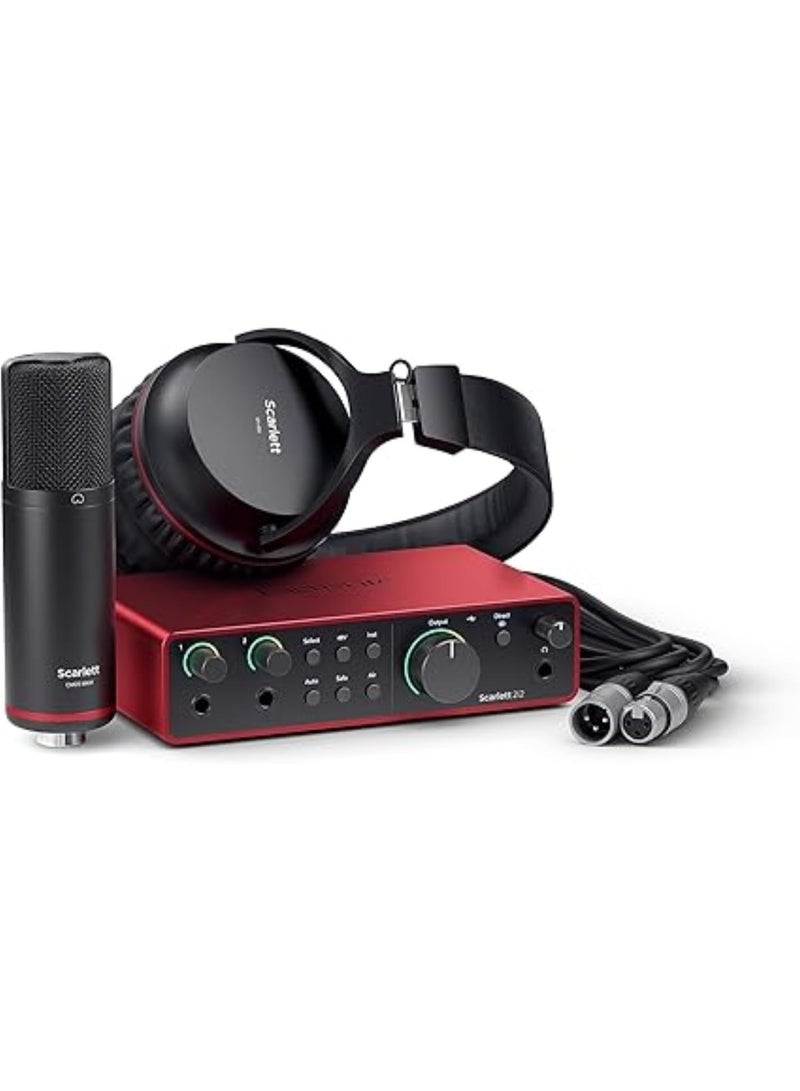 Focusrite Scarlett 2i2 Studio 4th Gen Audio Interface - Image 1