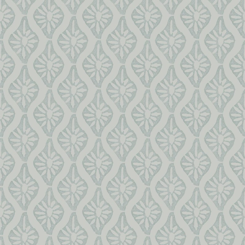 NuWallpaper Chris Loves Julia x Nova Mist Blue Peel and Stick Wallpaper, CJS6331 - Image 1