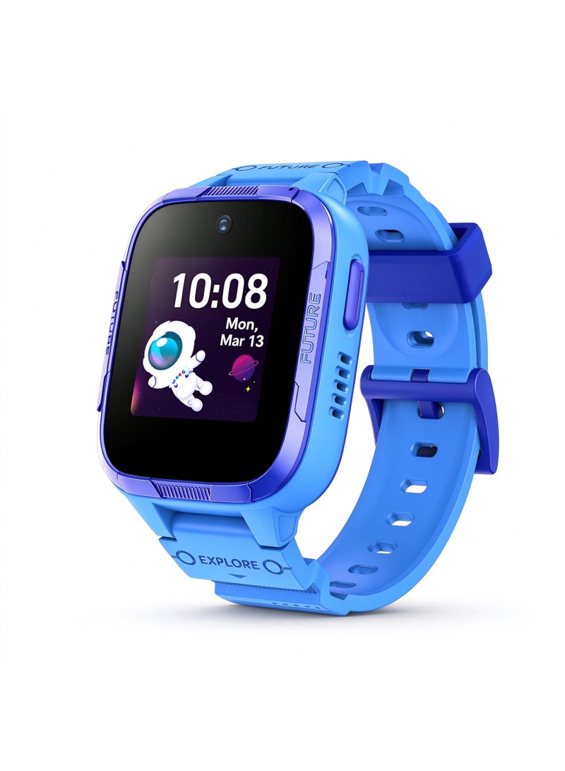 Botslab E3 Pro 4G Kids Smart Watch, GPS Tracker, Video & Two Way Call, SOS Emergency, IP68 Waterproof, Camera, Safe Zone Alert, Smart Watch for Boys Girls, Birthday Gift for Children - Image 1