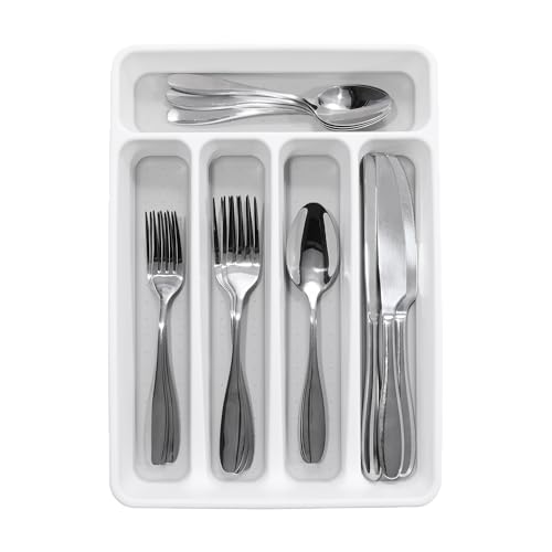 madesmart Mini Silverware Tray, White - Image 2