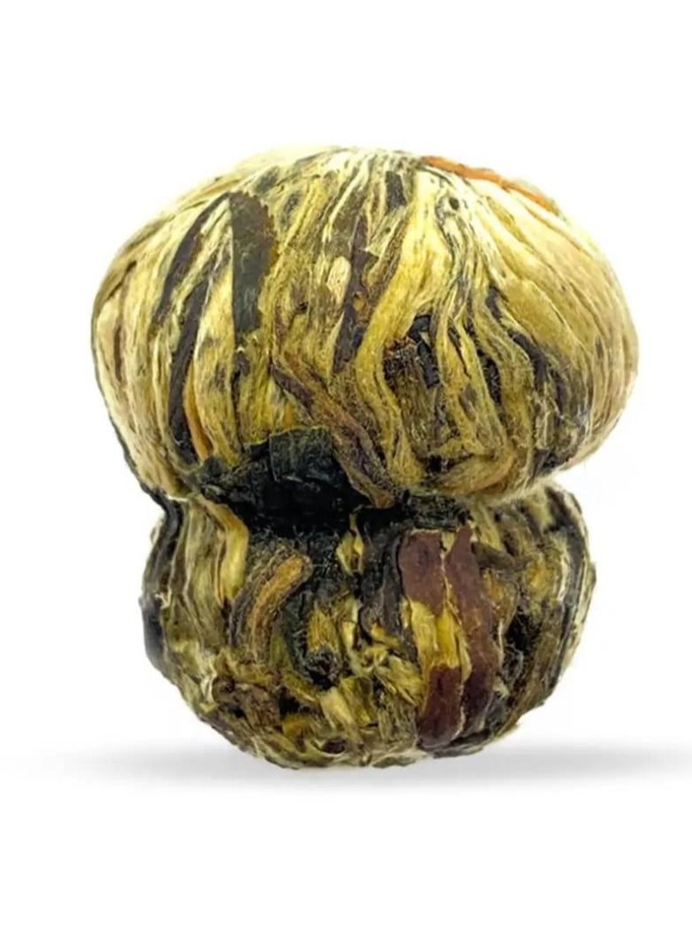 Tealand Natural Blooming Osmanthus Lily Loose Leaf Tea Hand Rolled Flowering Tea Balls  - Image 1