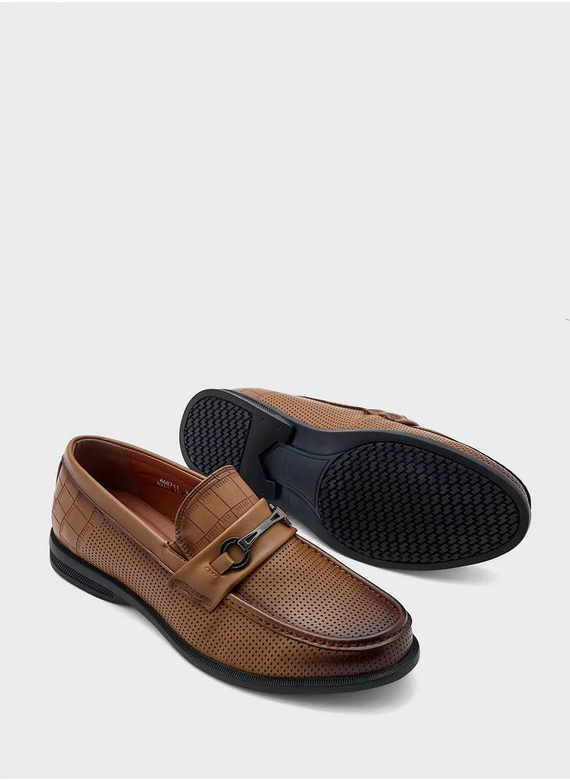 روبرت وود Trim Detail Smart Loafers
