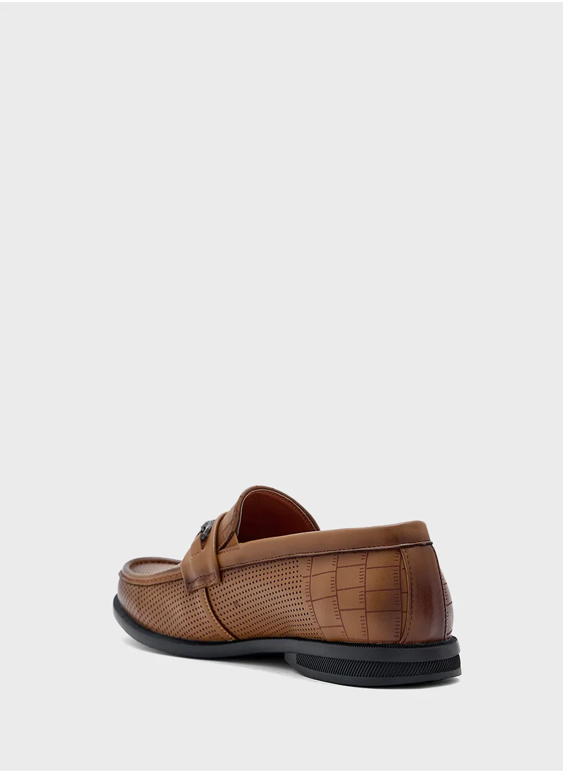 روبرت وود Trim Detail Smart Loafers