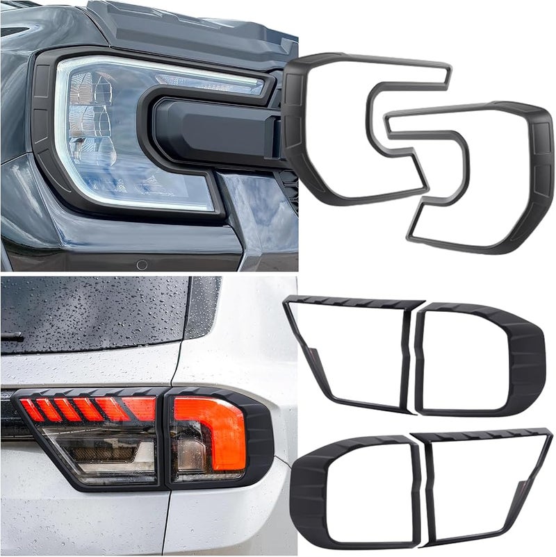 JHCHAN Light-Cover for Ford-Everest-2024-2025 Accessories Next Gen - Image 1