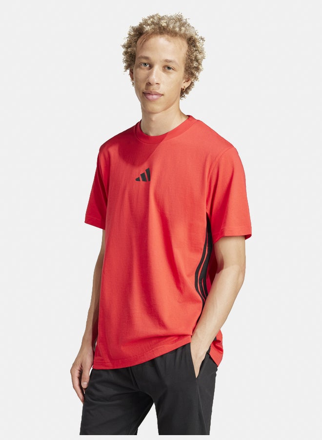 Adidas essentials three stripes single men's t-shirt  - Image 1