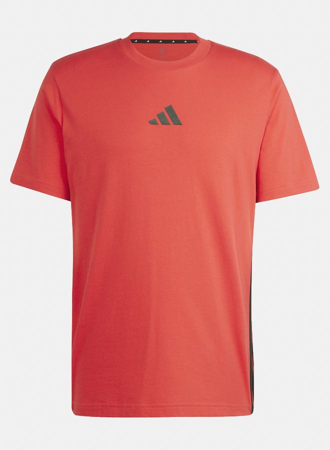 Adidas essentials three stripes single men's t-shirt  - Image 2