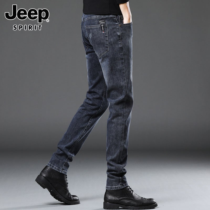 Unisex Classic Denim Jeans Loose Fit Daily Outdoor Wear - Image 4