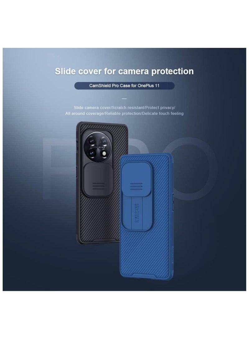 Nillkin CamShield Pro Series Cover Case Designed For OnePlus 11 - Blue - Image 4