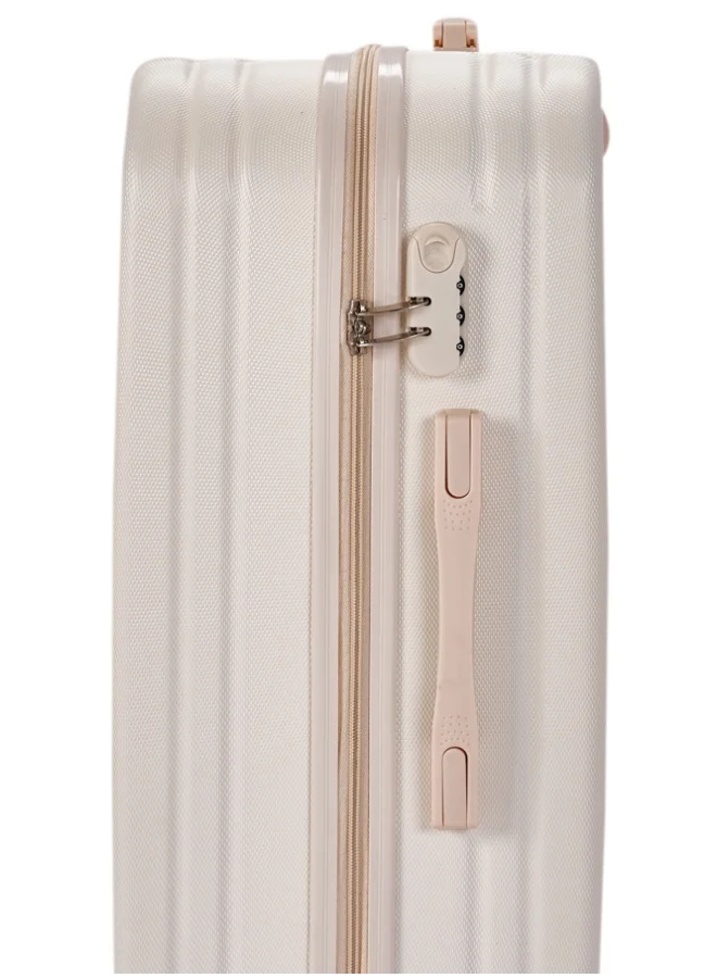 LIMRA Travel bag set consisting of 6 luggage bags beige color, size 32"/28"/24"/20"/16"/15"/12 inches
