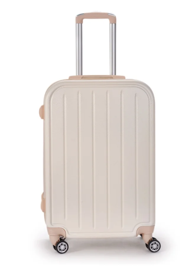 LIMRA Travel bag set consisting of 6 luggage bags beige color, size 32"/28"/24"/20"/16"/15"/12 inches