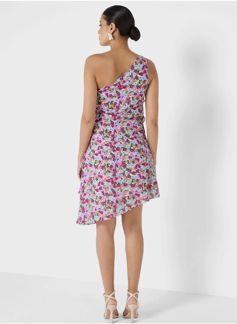 Jaded Rose Floral Printed Dress