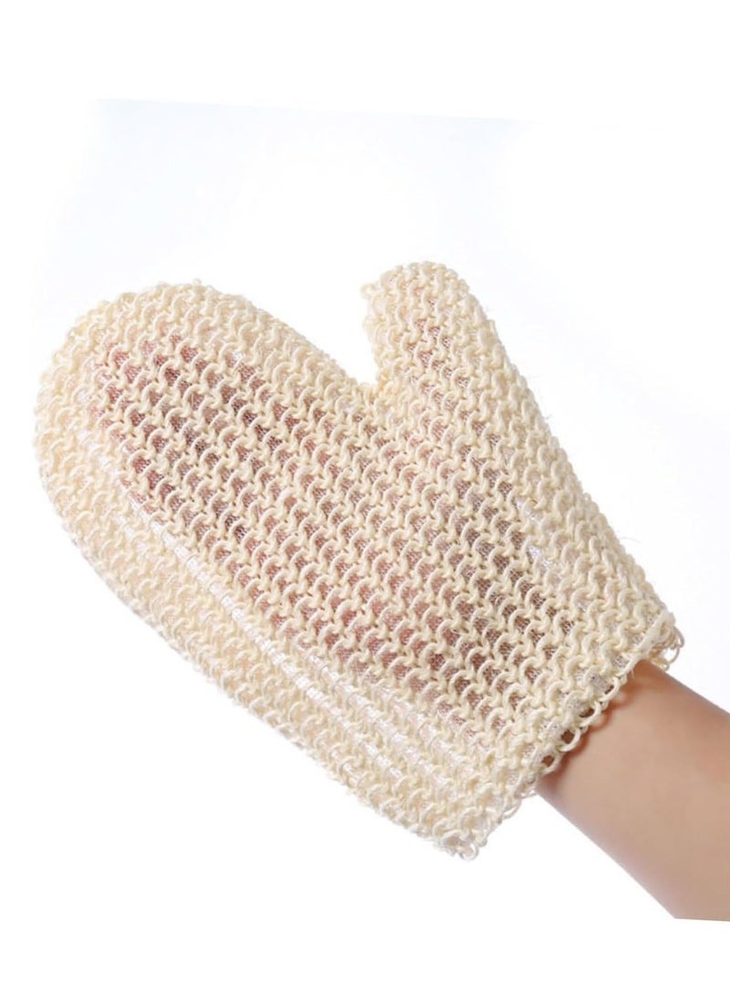 Exfoliating Bath Gloves, Mitt 2pcs Gloves Onsen Towel Massage Silicone Body Scrubbers for Use in Shower Spa Comfortable Tools - Image 4