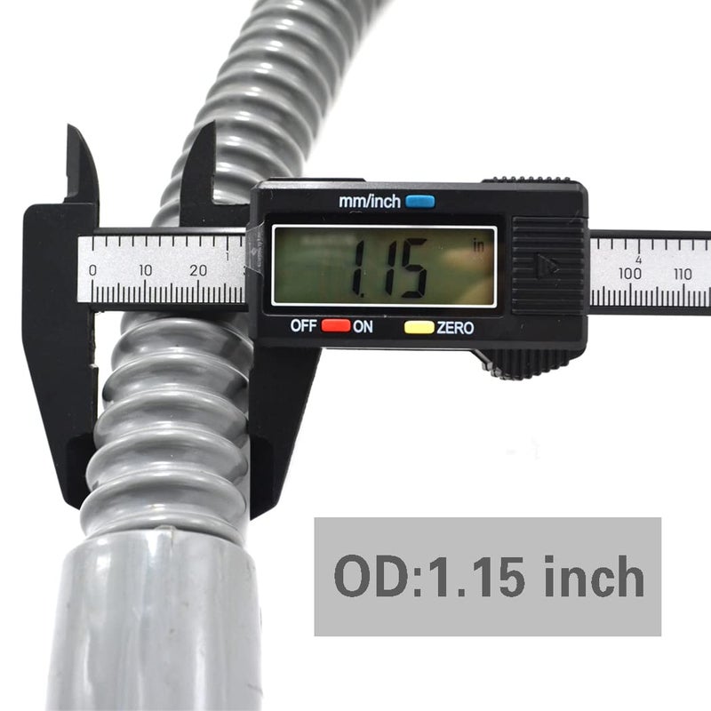 TT FLEX Universal Washing Machine Drain Hose - 6 Ft Discharge Hose With Long Hook - Corrugated And Flexible Washing Machine Hose Drain Replacement With Clamp - Image 5