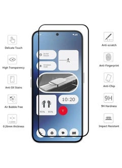 Marco Nothing Phone 2a 2.5D Full Coverage Tempered Glass Screen Protector – Premium Scratch & Shatter Resistance, Ultra-Smooth Touch  - Image 2