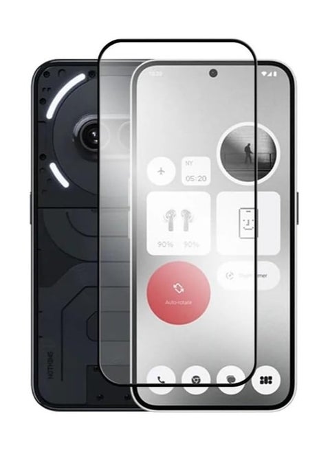 Nothing Phone 2a 2.5D Full Coverage Tempered Glass Screen Protector – Premium Scratch & Shatter Resistance, Ultra-Smooth Touch