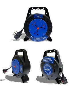 MODI Retractable 3 Way Extension Cord Reel - 5M | Cable Reel with Power Button for Home, Office | 2000 Watts Power Extension (5M  - Image 3