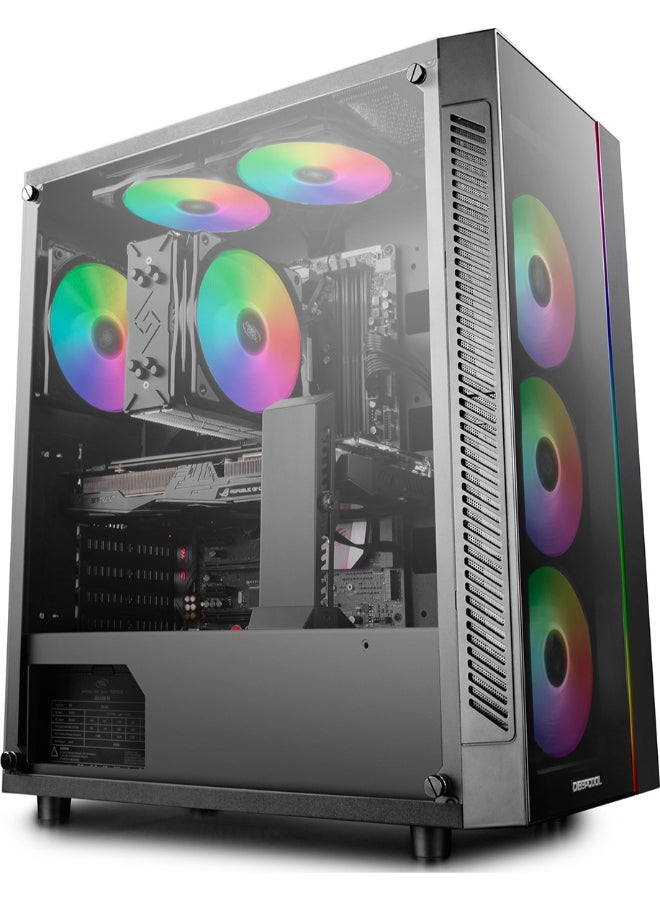 BOLT New Monster Gaming PC Intel Core I5-12400F, RTX 4060 , H610M-K D5, 16GB RAM, 1TB SSD, 700W PSU, AG400 BK ARGB Single Tower 120mm Cooler Black - Image 4