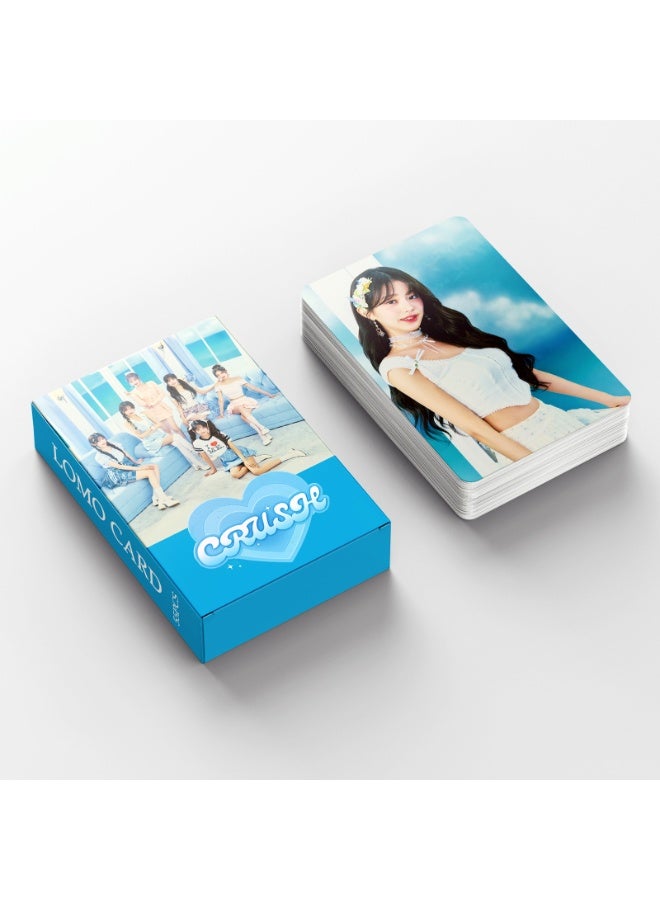 NIBEMINENT 55 Pcs Kpop IVE ALIVE Lomo Cards Card For Fans Collection Gifts - Image 2