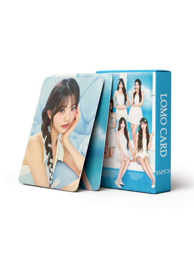 NIBEMINENT 55 Pcs Kpop IVE ALIVE Lomo Cards Card For Fans Collection Gifts - Image 1
