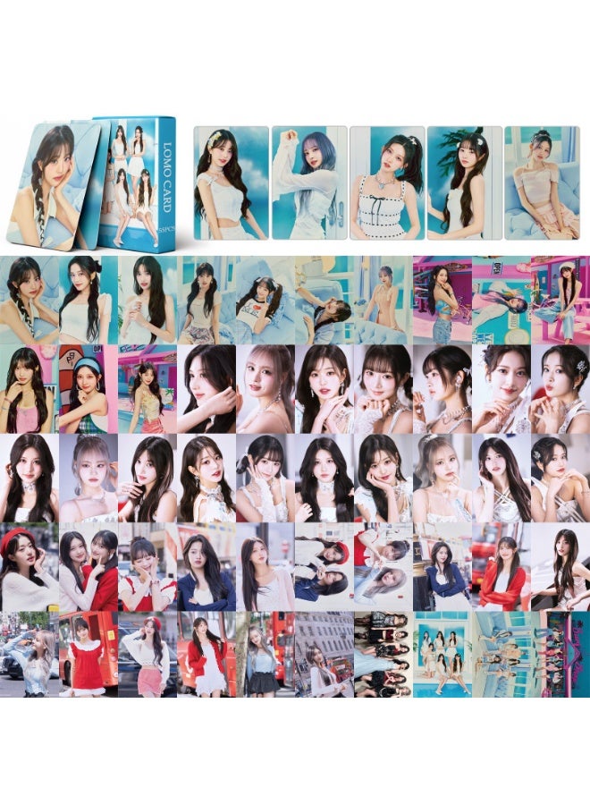 NIBEMINENT 55 Pcs Kpop IVE ALIVE Lomo Cards Card For Fans Collection Gifts - Image 3